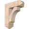 Ekena Millwork Westlake Arts and Crafts Smooth Bracket w/ Offset Brace, Douglas Fir, 7 1/2"W x 22"D x 26"H BKT0806X22X26WTL03SDF - alternate 1